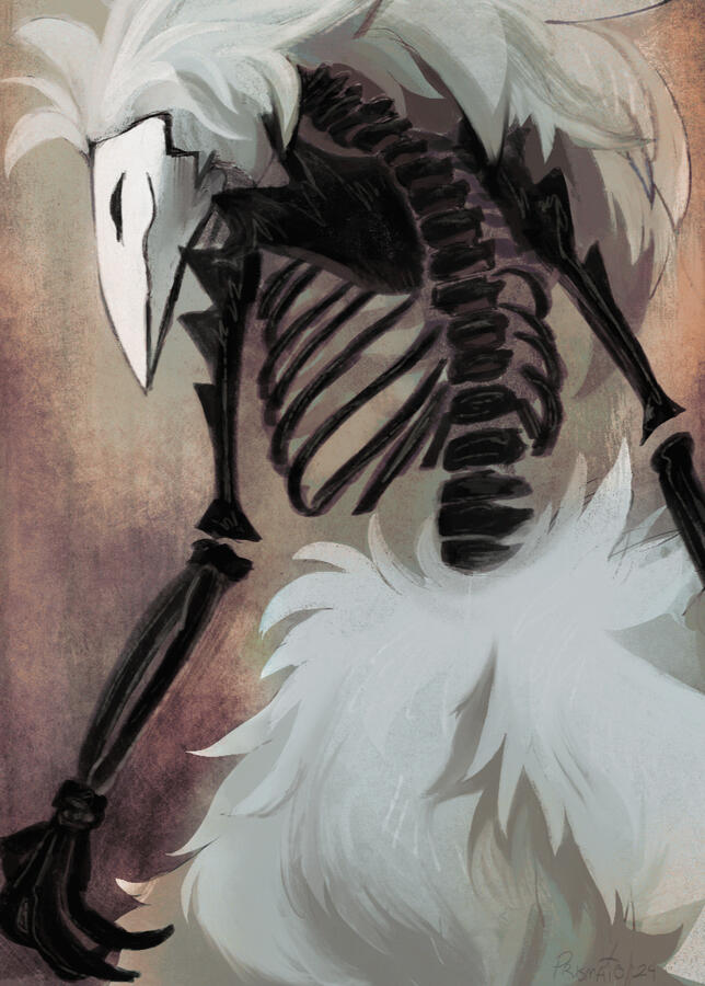 Halfbody painted portrait Halfbody painted portrait